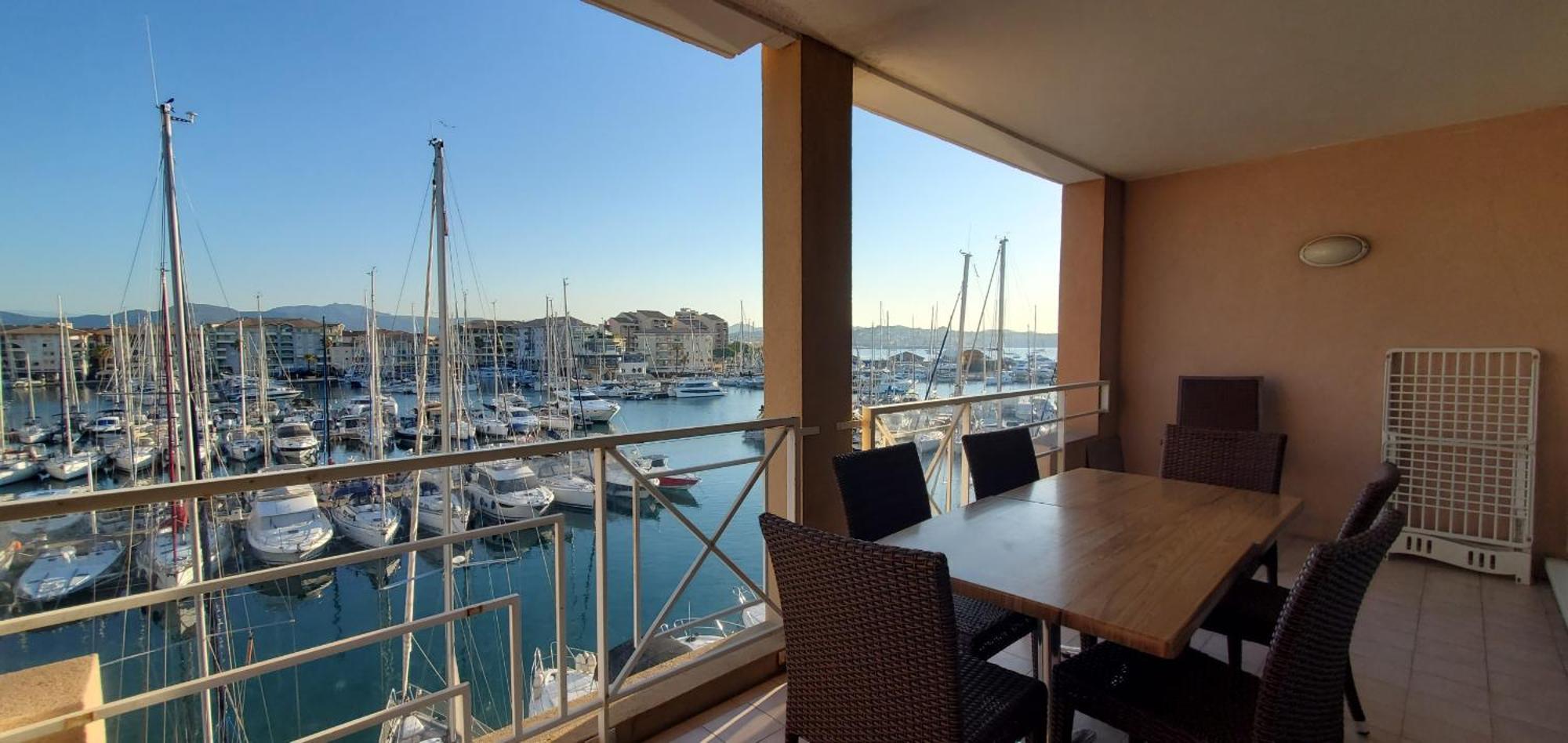 Residence Cap Hermes, Incroyable Vue Sur Le Port, Fréjus Exterior foto